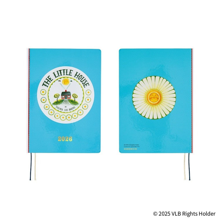 Kalendarz dzienny 2026 Hobonichi Hon A5 | Virginia Lee Burton: The Little House | Edycja angielska