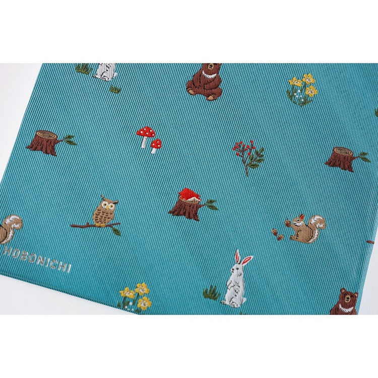 Kalendarz dzienny 2026 Hobonichi Hon A5 | Bow & Tie: In the Forest | Edycja angielska