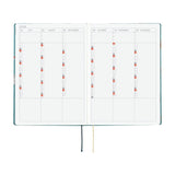 Kalendarz dzienny 2026 Hobonichi Hon A5 | Bow & Tie: In the Forest | Edycja angielska