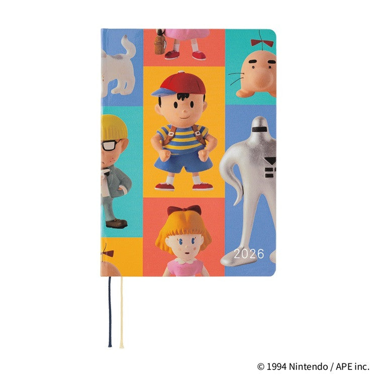 Kalendarz dzienny 2026 Hobonichi Hon A5 | MOTHER: Clay Figurines | Edycja angielska