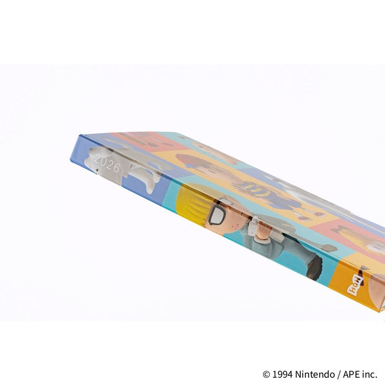 Kalendarz dzienny 2026 Hobonichi Hon A5 | MOTHER: Clay Figurines | Edycja angielska