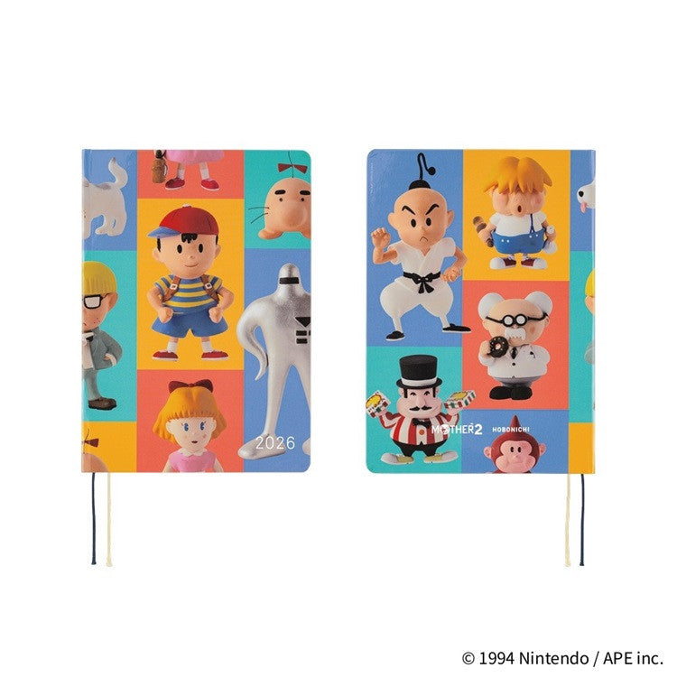 Kalendarz dzienny 2026 Hobonichi Hon A5 | MOTHER: Clay Figurines | Edycja angielska