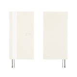 Kalendarz Tygodniowy 2026 Hobonichi Techo Weeks | White Line: Ivory | Edycja angielska