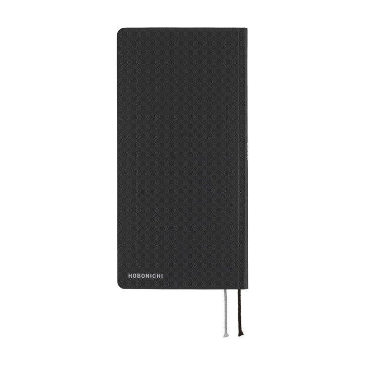 Kalendarz Tygodniowy 2026 Hobonichi Techo Weeks | Paper Series: Black Gingham | Edycja angielska