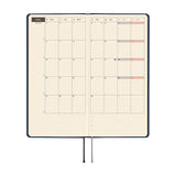 Kalendarz Tygodniowy 2026 Hobonichi Techo Weeks | Colors: Cosmo Blue | Edycja angielska