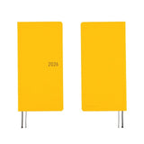 Kalendarz Tygodniowy 2026 Hobonichi Techo Weeks | Colors: Full Moon Yellow | Edycja angielska