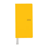 Kalendarz Tygodniowy 2026 Hobonichi Techo Weeks | Colors: Full Moon Yellow | Edycja angielska