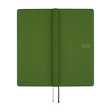 Kalendarz Tygodniowy 2026 Hobonichi Techo Weeks | Colors: Antique Green | Edycja angielska