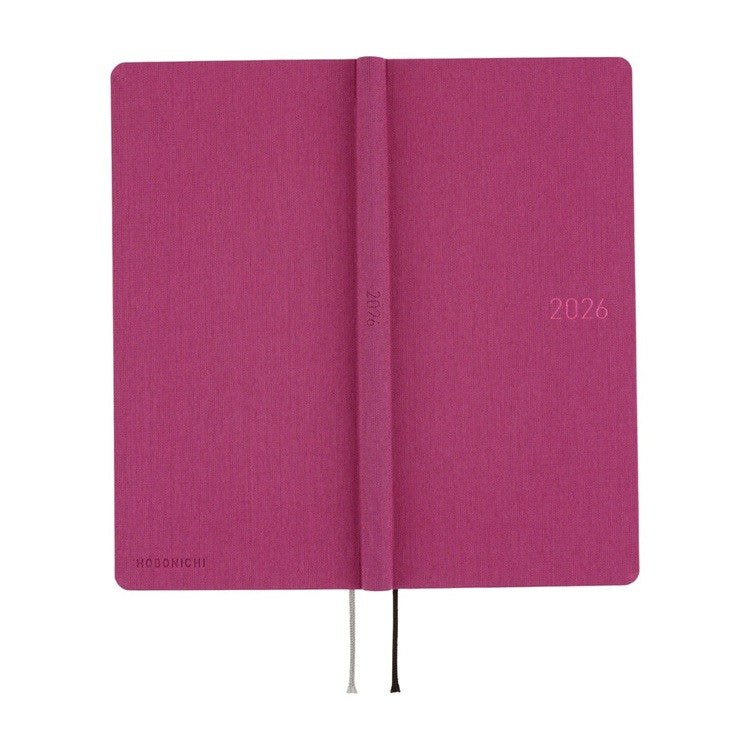 Kalendarz Tygodniowy 2026 Hobonichi Techo Weeks | Colors: Peony Purple | Edycja angielska