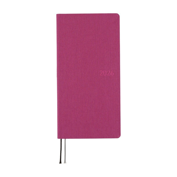 Kalendarz Tygodniowy 2026 Hobonichi Techo Weeks | Colors: Peony Purple | Edycja angielska