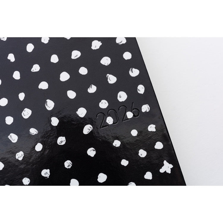 Kalendarz Tygodniowy 2026 Hobonichi Techo Weeks | Makoto Matsubayashi: Dot | Edycja angielska