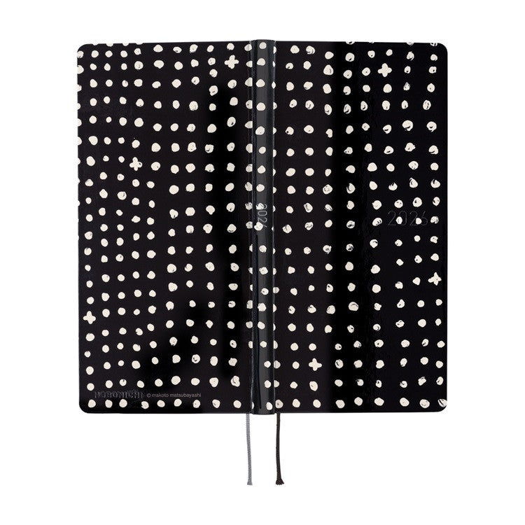 Kalendarz Tygodniowy 2026 Hobonichi Techo Weeks | Makoto Matsubayashi: Dot | Edycja angielska