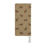 Kalendarz Tygodniowy 2026 Hobonichi Techo Weeks | Bow & Tie: Galloping Horses | Edycja angielska