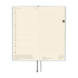 Kalendarz Tygodniowy 2026 Hobonichi Techo Weeks Mega | Colors: Sky Mist | Edycja angielska