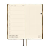 Kalendarz Tygodniowy 2026 Hobonichi Techo Weeks | Shirt Fabric: Foggy Plaid | Edycja japońska