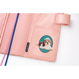 Okładka na kalendarz Hobonichi Techo A6 | Candy Stripper: Random Dog & Cat (Pink)