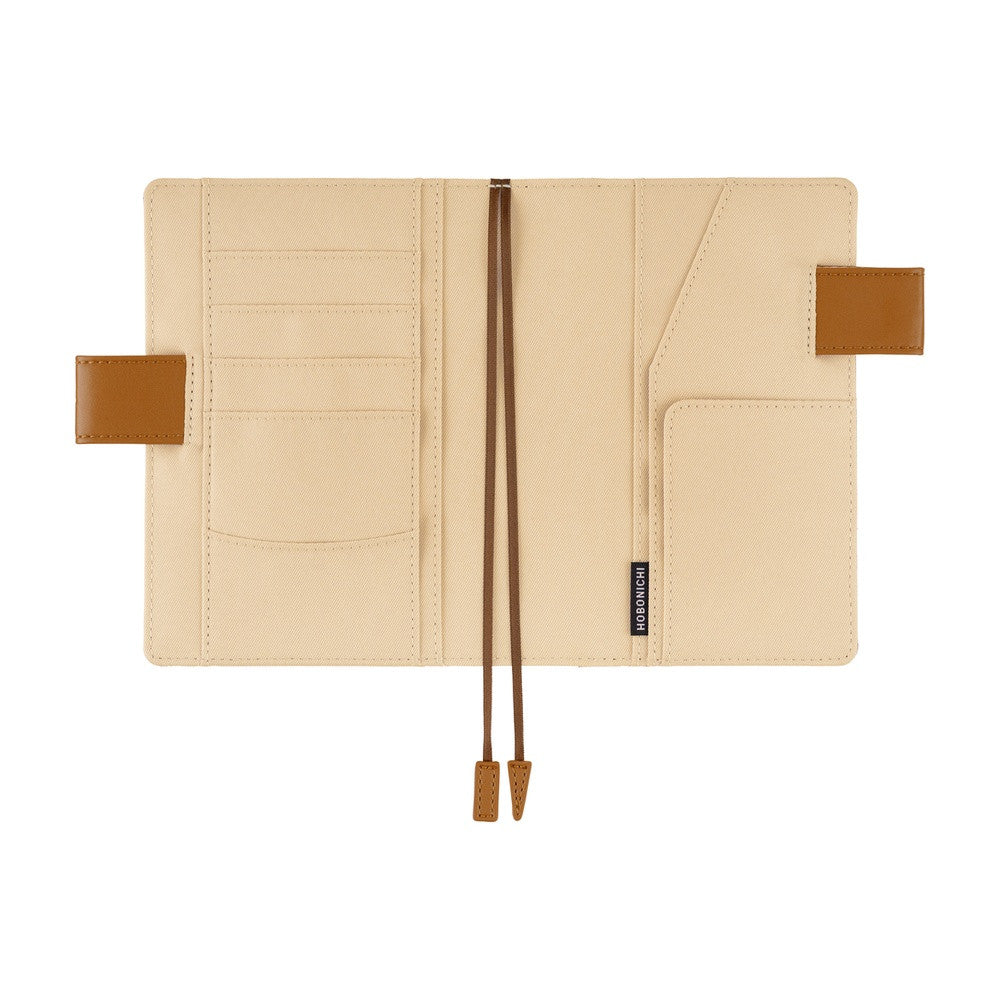 Okładka na kalendarz Hobonichi Techo A6 | Shirt Fabric: Foggy Plaid