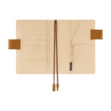 Okładka na kalendarz Hobonichi Techo A6 | Shirt Fabric: Foggy Plaid