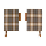 Okładka na kalendarz Hobonichi Techo A6 | Shirt Fabric: Foggy Plaid