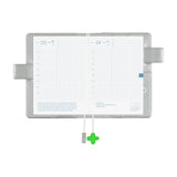 Okładka na kalendarz Hobonichi Techo A6 | Makoto Matsubayashi: Silver Flowers