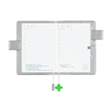 Okładka na kalendarz Hobonichi Techo A6 | Makoto Matsubayashi: Silver Flowers