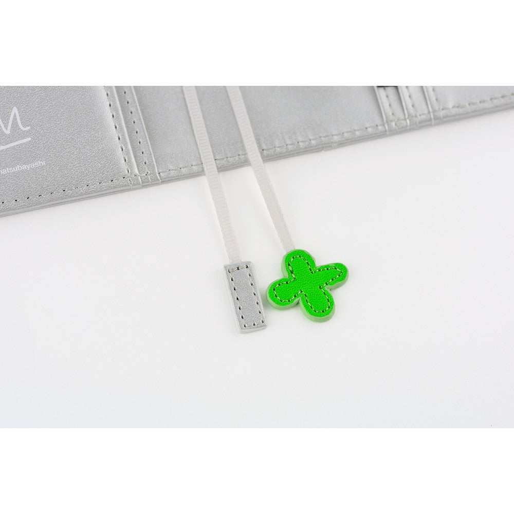 Okładka na kalendarz Hobonichi Techo A6 | Makoto Matsubayashi: Silver Flowers