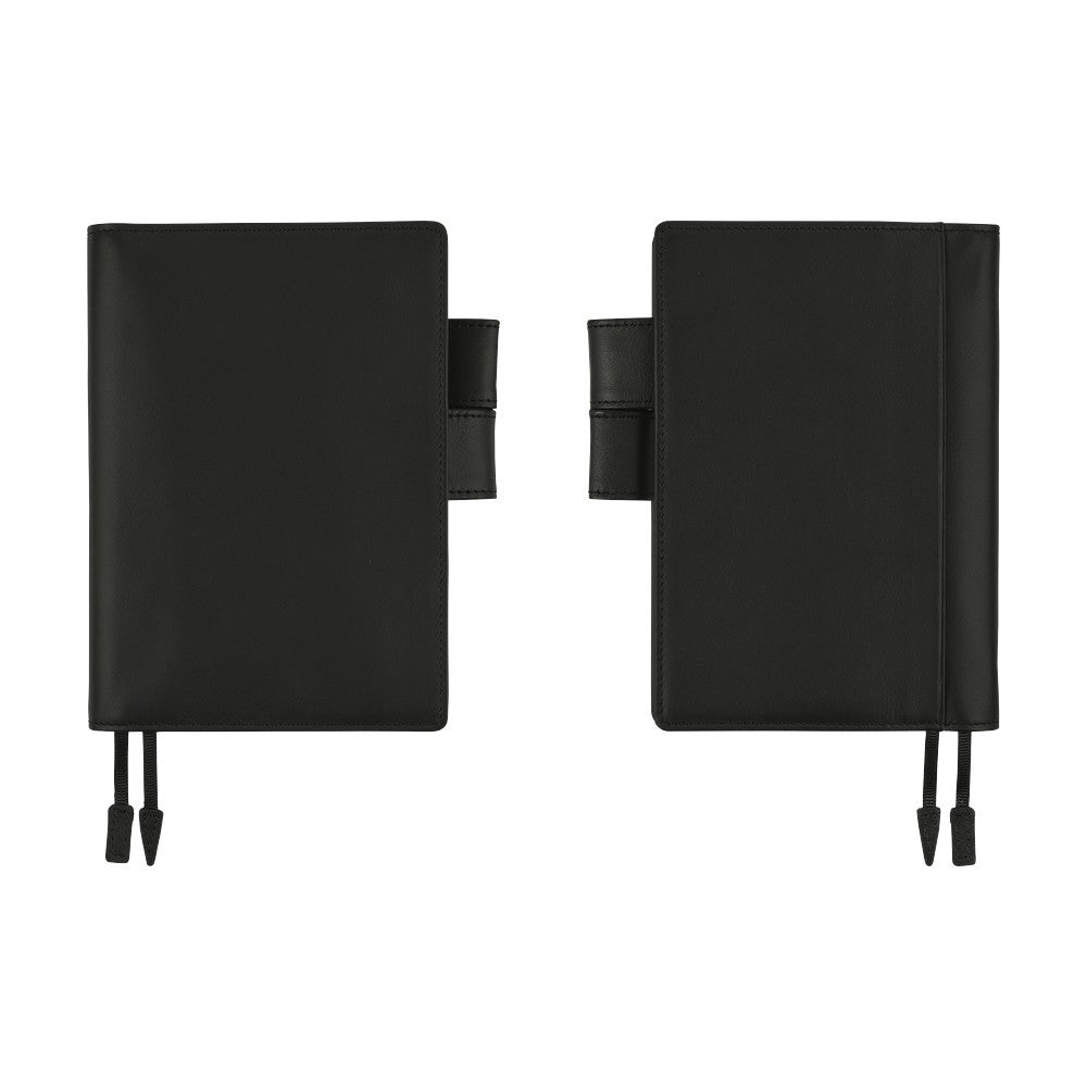 Okładka na kalendarz Hobonichi Techo A6 | Leather: TS Basic - Black