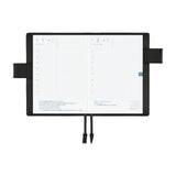 Okładka na kalendarz Hobonichi Techo A6 | Leather: TS Basic - Black