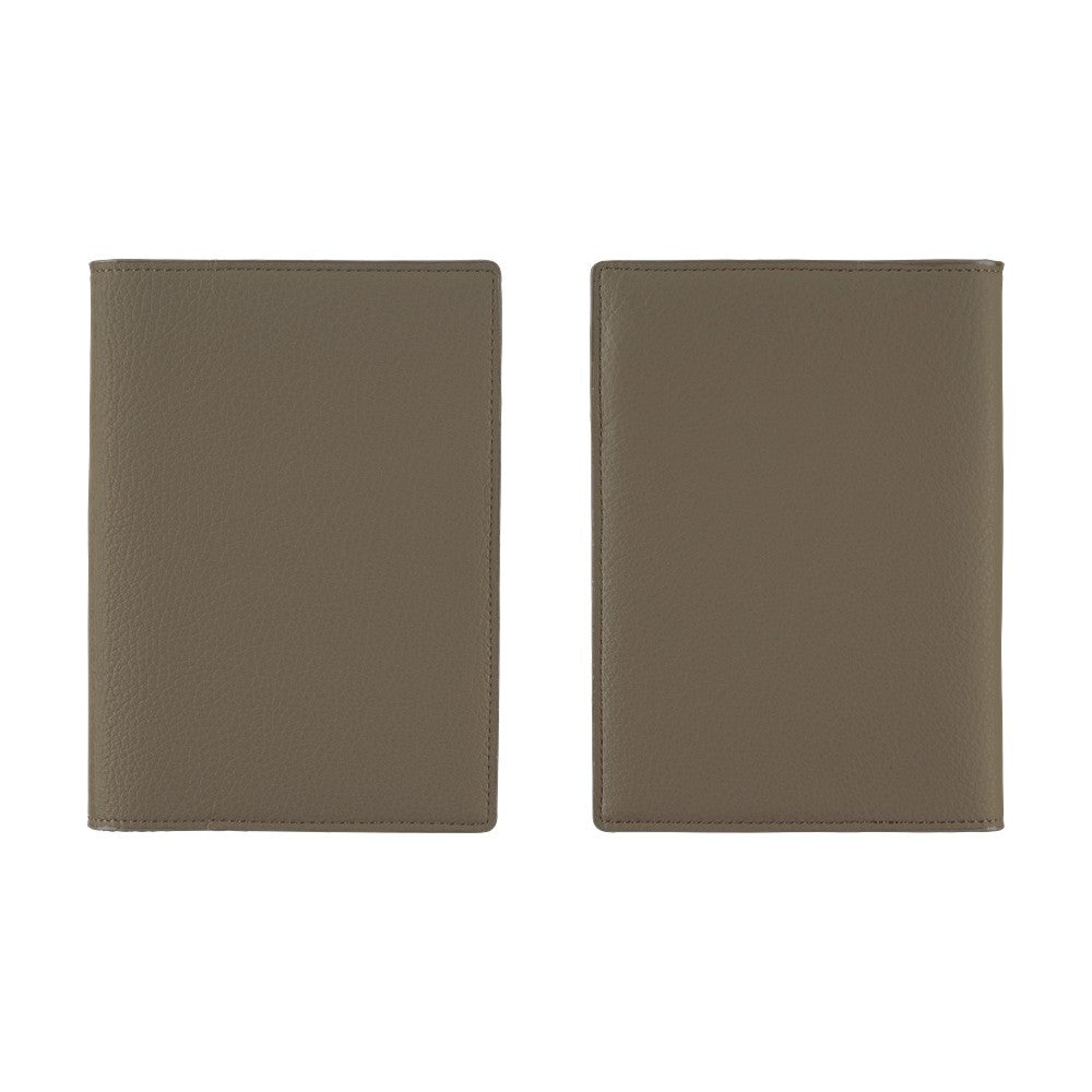 Okładka na kalendarz Hobonichi Techo A6 | Leather: Taut ( Grey & Light Blue)