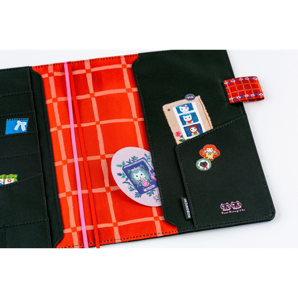 Okładka na kalendarz Hobonichi Techo A5 | Yumi Kitagishi: White Cat’s Daily Life