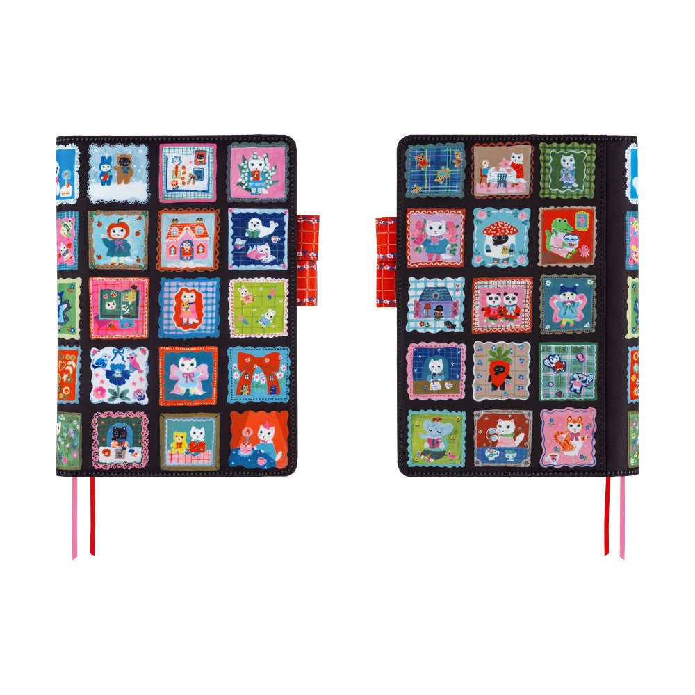 Okładka na kalendarz Hobonichi Techo A5 | Yumi Kitagishi: White Cat’s Daily Life