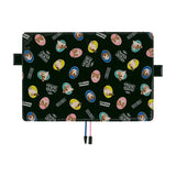 Okładka na kalendarz Hobonichi Techo A5 | Candy Stripper: Random Cat & Dog (Black)