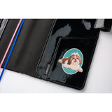 Okładka na kalendarz Hobonichi Techo A5 | Candy Stripper: Random Cat & Dog (Black)