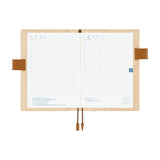 Okładka na kalendarz Hobonichi Techo A5 | Shirt Fabric: Foggy Plaid