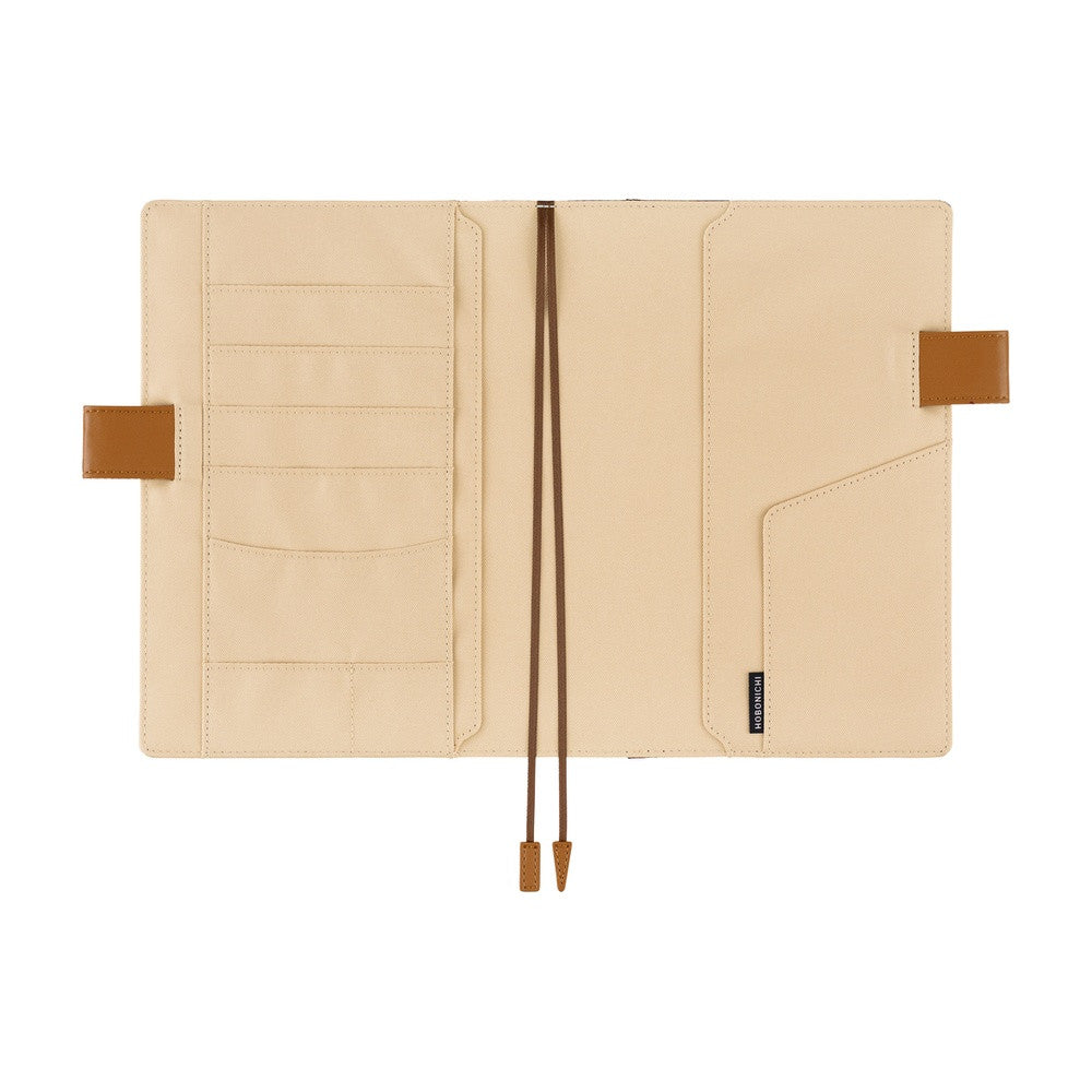 Okładka na kalendarz Hobonichi Techo A5 | Shirt Fabric: Foggy Plaid