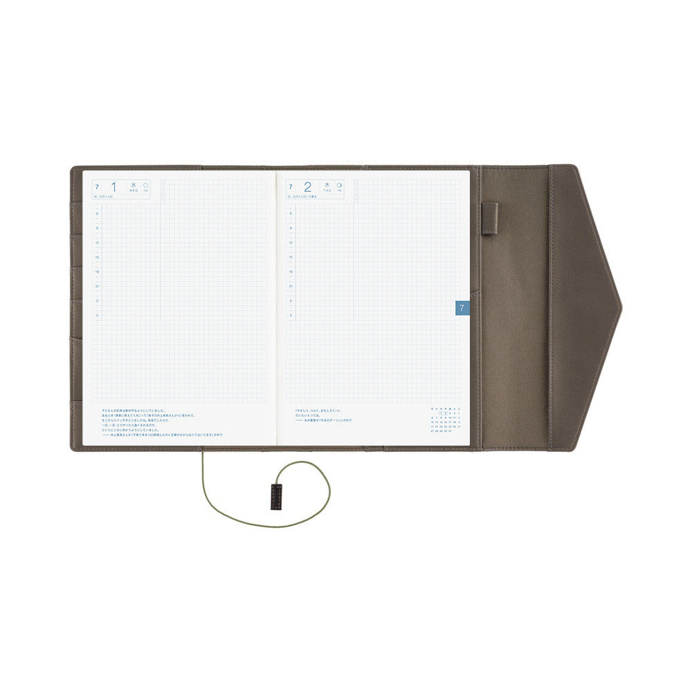 Okładka na kalendarz Hobonichi Techo A5 | Letter