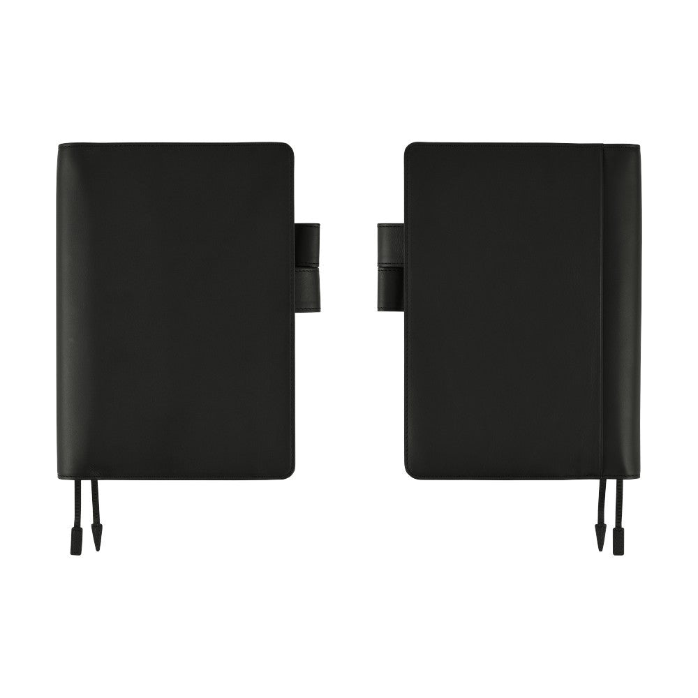 Okładka na kalendarz Hobonichi Techo A5 | Leather: TS Basic - Black