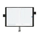 Okładka na kalendarz Hobonichi Techo A5 | Leather: TS Basic - Black