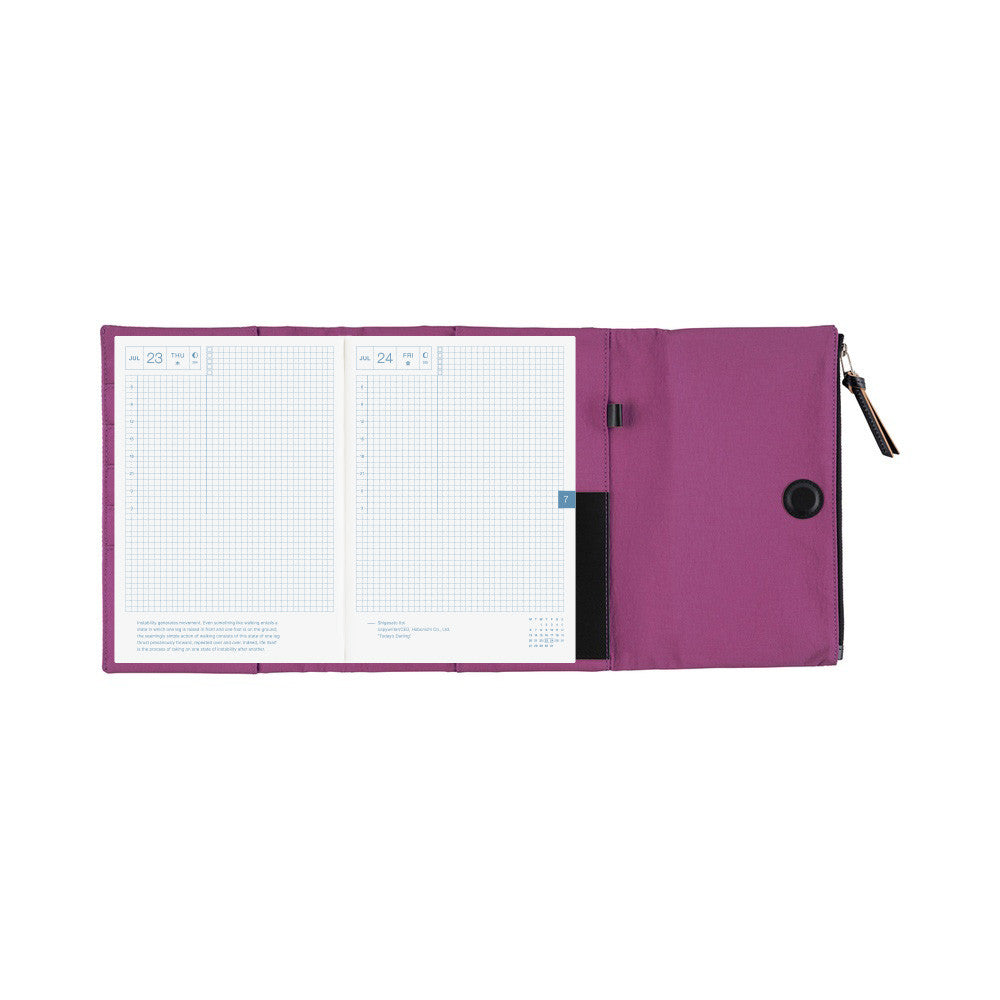 Etui Hobonichi Tragen A5 | Fioletowe