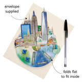 Kartka Okolicznościowa Santoro Pirouettes | Nowy Jork