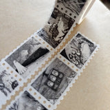 Taśma washi | Znaczki: Upiorny świat