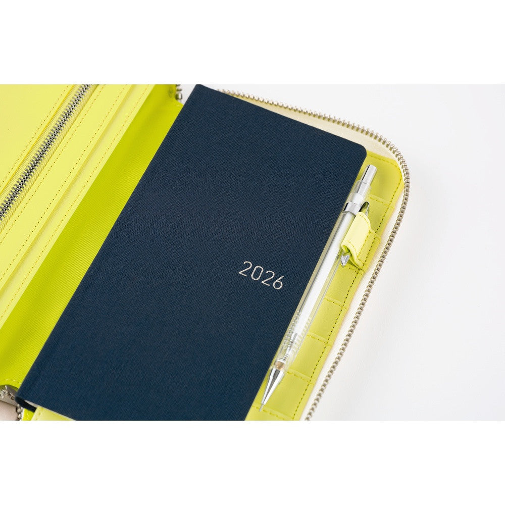 Okładka na kalendarz Hobonichi Techo Weeks | mina perhonen: skyful (Yellow)