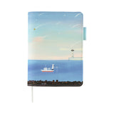 Okładka na Pamiętnik 5-letni Hobonichi A6 | Hikoro Kubota: The Sea's Dream at Dawn
