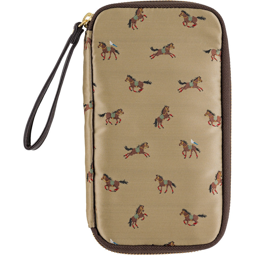 Etui Hobonichi Small Drawer Pouch | Bow & Tie: Galloping Horses