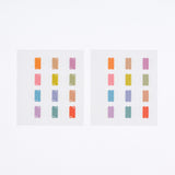 Naklejki Hobonichi | TSUKI no IRO: Naklejki indeksujące