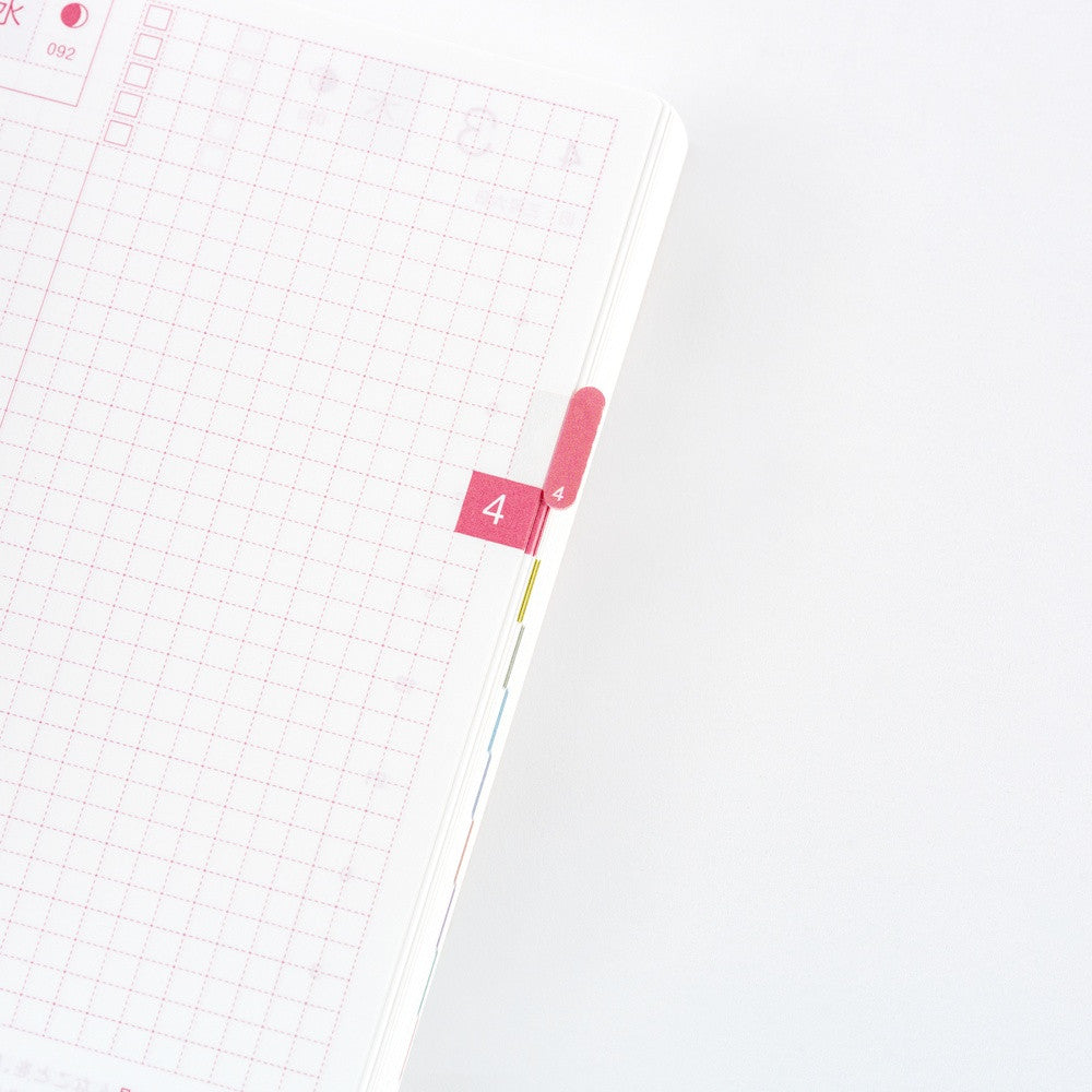 Naklejki Hobonichi | TSUKI no IRO: Naklejki indeksujące