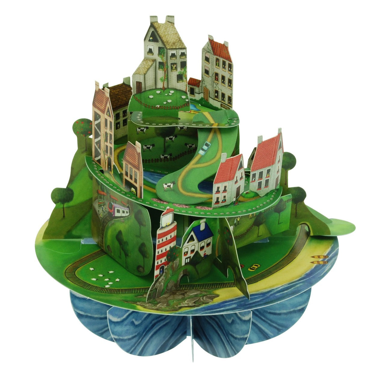 Kartka Okolicznościowa Santoro Pirouettes | Miasto na Wzgórzu