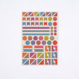 Naklejki Hobonichi | TSUKI no IRO: Zestaw naklejek Harmonogram