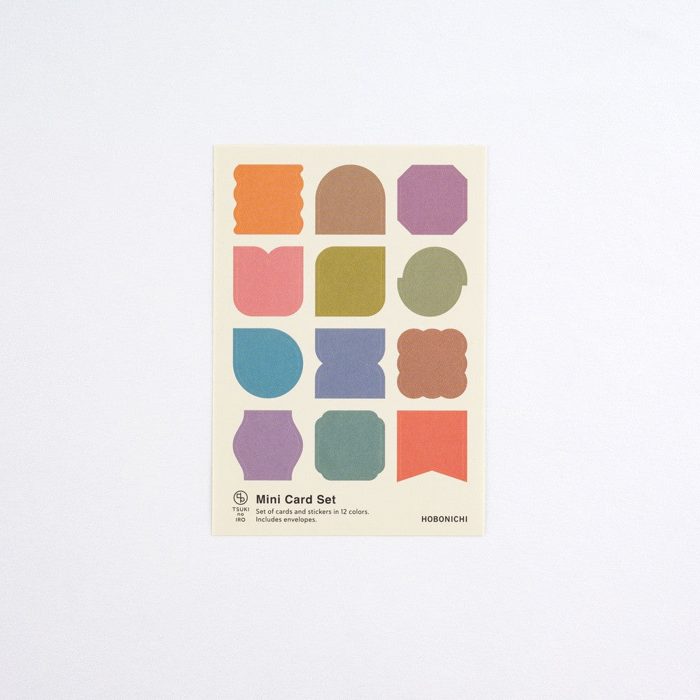 Naklejki Hobonichi | TSUKI no IRO: Mini Card Set