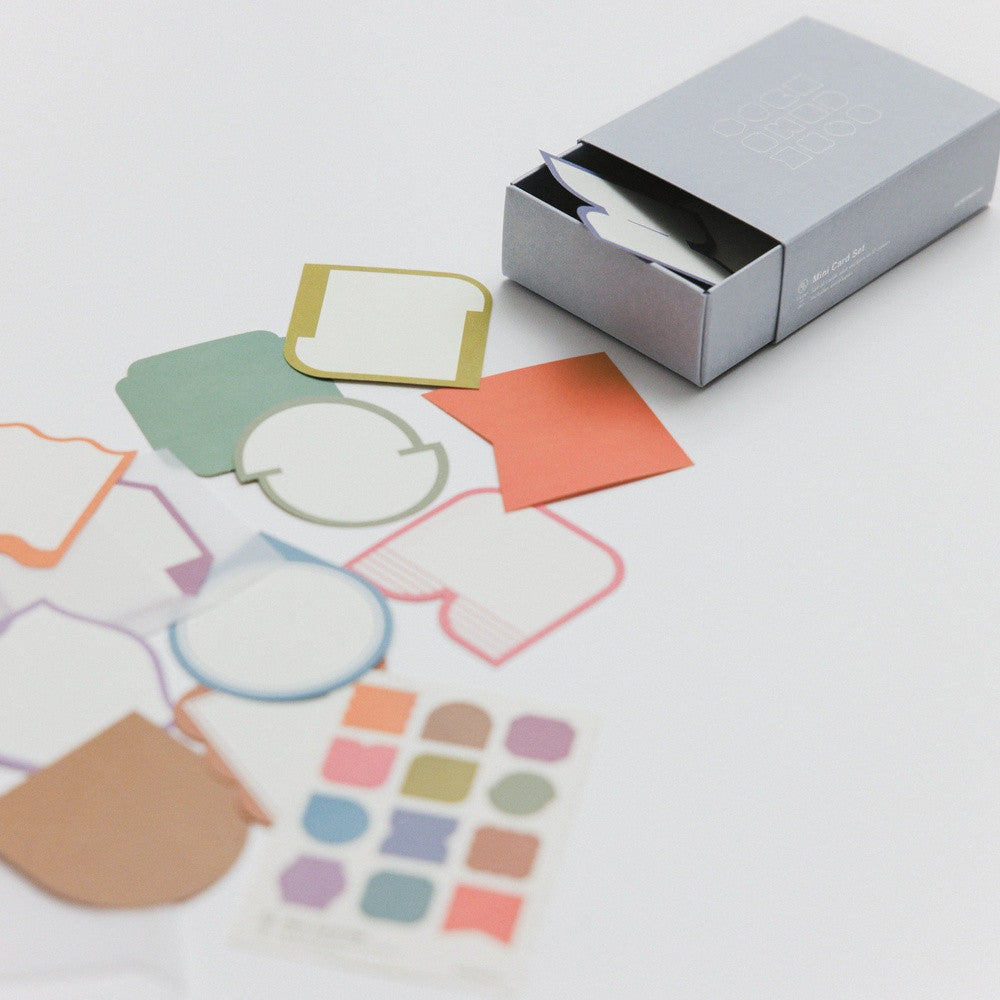 Naklejki Hobonichi | TSUKI no IRO: Mini Card Set